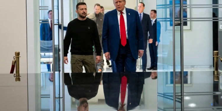 Trump meets Zelensky and says it’s time to end Russia’s war immediately | 2024